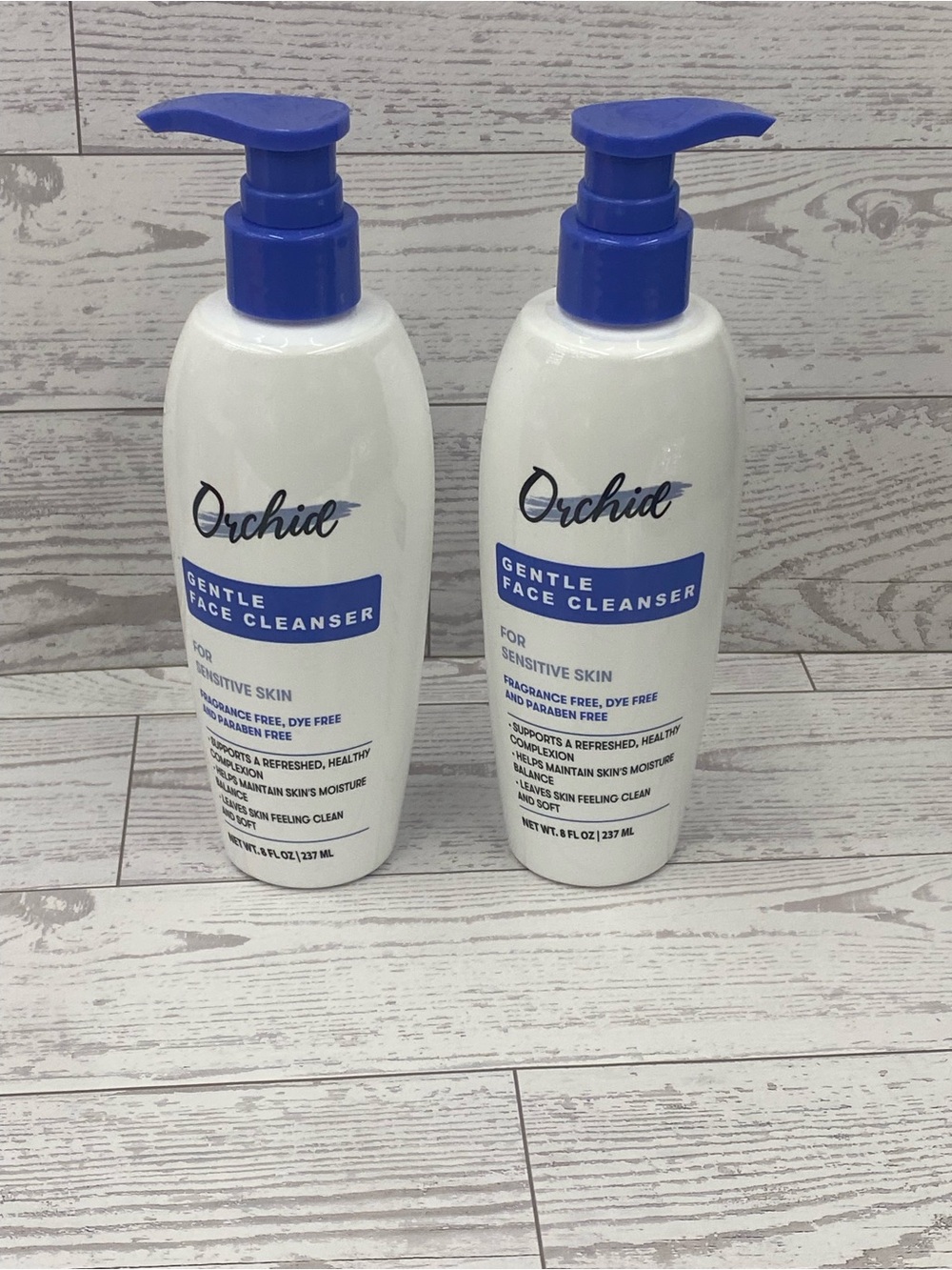 Orchid Gentle Face Cleanser 2 bottles